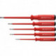 Set Tournevis VDE 5-unités Fente en carton Classic PB Swiss Tools