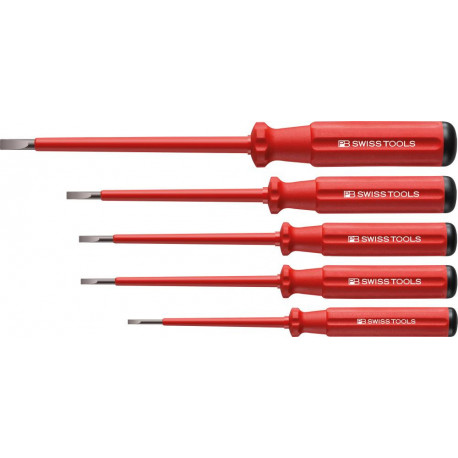 Set Tournevis VDE 5-unités Fente en carton Classic PB Swiss Tools