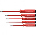 Set Tournevis VDE 5-unités Fente en carton Classic PB Swiss Tools