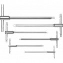 Poignée en T-Tournevis- Set avec poignée coulissante 6-unités 3-10mm PB Swiss Tools