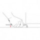 Clé allen 90+100 Degré court Rainbow 3mm Tête sphérique PB Swiss Tools
