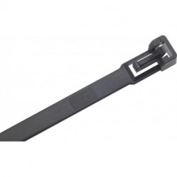 Serre-câbles nylon noir360x75mm a100 pièces détachable SapiSelco