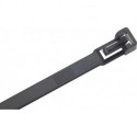 Serre-câbles nylon noir280x75mm a100 pièces détachable SapiSelco