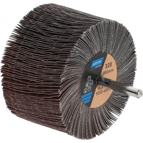 Disque à lamelle sur tige R207Plus 80x50x6 P320 (Par 10)