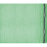 Filet de protection échafaudage vert 10 x 2.57 m