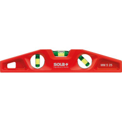 Niveau à bulle 25cm Alu-Guss Magnétique Sola