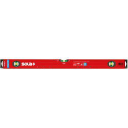 Niveau à bulle magnétique LM Big REDM 3 80cm poudré Sola