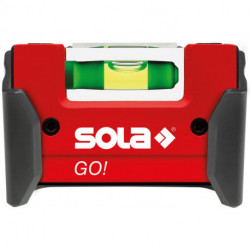 Mini niveau à bulle Go Clip 75cm Sola