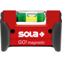 Aimant mini niveau à bulle Go Magnet Clip 75cm Sola