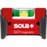 Aimant mini niveau à bulle Go Magnet Clip 75cm Sola