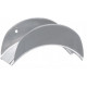 Wandschlauchhalter silber beschichtetn° 60104
