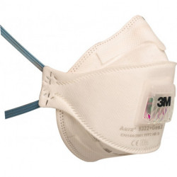 Masque respiratoire 9322 + FFP2 + BV FFP2 / V NRD avec valve expiratoire 330St./KT 3M (Par 330)