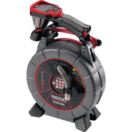 Système de caméra d'inspection SeeSnake® microReel L. câble 30 m D. tête caméra