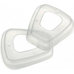 Set demi-masques de protect. Respirat. 6223 – SET – A2P3R EN 140 avec filtre M 3