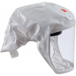 Coiffe légère jetable Versaflo S-133 EN 166 TH3 taille L Web24 blanc 3M