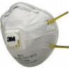 Masque de protection respiratoire 8812 EN 149:2001 + A1:2009 FFP1 NRD 10 pièces/