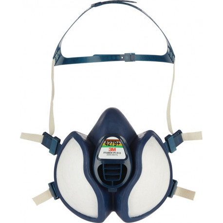 Masque de protection respiratoire 4279 EN 405:2001 + A1:2009 FFABEK1 P3 RD 3M
