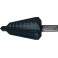 Jeu de forets perce-tôle de précision, acier à coupe rapide, revêtement traité à la vapeur, Capacité de perçage : 36-50 mm, Taille 5, Long. totale 97 mm