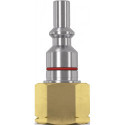 Raccord pour tuyau SK 100-1 gaz combustible G 3/8 po. LH MG tige WITT