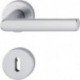 Rosace Hamburg 1700 / 42KB / 42KBS aluminium F1 ronde OB DIN gauche / droite D / D HOPPE
