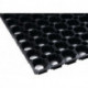 Tapis circulaire en caoutchouc l. 0,8 m L. 1,2 m épaisseur 22 mm noir NR/SBR sans insert tissé