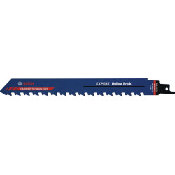 Lame de scie sabre Expert Hollow Brick L.240mm B.23mm TPI 2 12.7mm 3 Unités