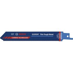 Lame de scie sabre Expert Thin Tough Metal L.150mm B.19mm TPI 18 1.4mm 3 Unités