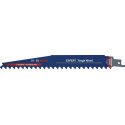 Lame de scie sabre Expert Tough Wood L.225mm B.25mm TPI 3 8.5mm 3 Unités