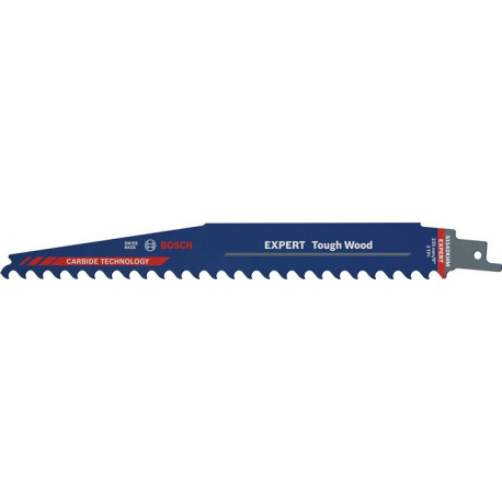Lame de scie sabre Expert Tough Wood L.225mm B.25mm TPI 3 8.5mm 10 Unités