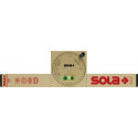 Niveau à bulle inclinable NAM 50 T 50cm alu.doré avec aimant SOLA