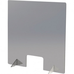 Disque de protection hygiénique Corona à fixer L 980xH 730mm