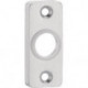 Levier rosace 3302/0000 aluminium plaque F1 épaisseur 8 mm rond angulaire EDI
