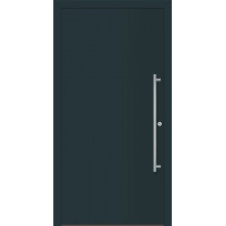Porte d'entrée en métal Home RAL 7016 B.1100mm H.2100mm DIN gauche RC 2 n.DIN EN 1627 PROMAT