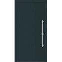 Porte d'entrée en métal Home RAL 7016 B.1100mm H.2100mm DIN gauche RC 2 n.DIN EN 1627 PROMAT