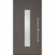 Porte d'entrée en métal Home DB 703 Satinato blanc B1100mm H2100mm DIN gauche RC 2 n.DIN EN1627