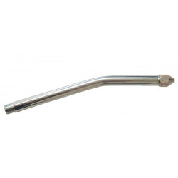 Tube à buse avec embout en pointe M10 x 1 longueur 150 mm coudé PRESSOL
