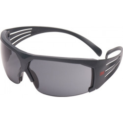 Lunettes de protection SecureFit-SF600 EN 166 branches grises. verre gris polyc