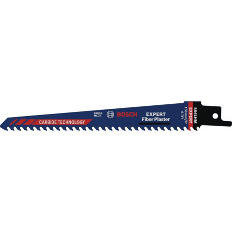 Lame de scie sabre Expert Fiber Plaster S 641 HM L.150mm B.19mm 4.3mm 1 St./Karte