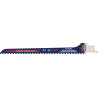 Lame de scie sabre Expert Wood with Metal S 715 LHM L.190mm B.12mm 5mm 1 St./Karte