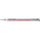 Lame de scie sauteuse Expert Multi Material T 367 XHM Lg total.132mm 3 unités BOSCH