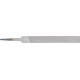 Lime d'atelier DIN 7261 L. 100 mm coupe transv. 12 x 2.5 mm coupe 2 forme plate
