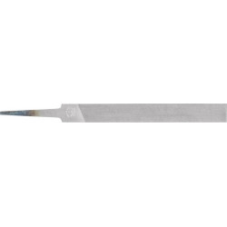 Lime d'atelier DIN 7261 L. 100 mm coupe transv. 12 x 2.5 mm coupe 2 forme plate
