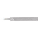 Lime d'atelier DIN 7261 L. 100 mm coupe transv. 12 x 2.5 mm coupe 2 forme plate