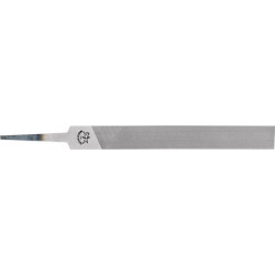 Lime d'atelier DIN 7261 L. 100 mm coupe transv. 12 x 2.5 mm coupe 3 forme plate