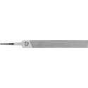 Lime d'atelier DIN 7261 L. 100 mm coupe transv. 12 x 2.5 mm coupe 3 forme plate