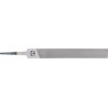 Lime d'atelier DIN 7261 L. 100 mm coupe transv. 12 x 2.5 mm coupe 3 forme plate