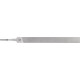 Lime d'atelier DIN 7261 L. 200 mm coupe transv. 20 x 5 mm coupe 1 forme plate PF