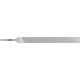 Lime d'atelier DIN 7261 L. 200 mm coupe transv. 20 x 5 mm coupe 3 forme plate PF