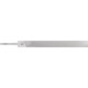 Lime d'atelier DIN 7261 L. 250 mm coupe transv. 25 x 6 mm coupe 1 forme plate PF