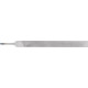 Lime d'atelier DIN 7261 L. 250 mm coupe transv. 25 x 6 mm coupe 2 forme plate PF
